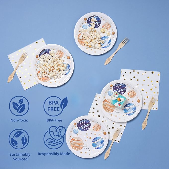Outer Space Birthday Party Decorations and Supplies, Serves 20 - Image 5