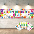 Lonfliness Personalized Birthday Banner Happy Birthday Party Decor Custom DIY by Lonfliness