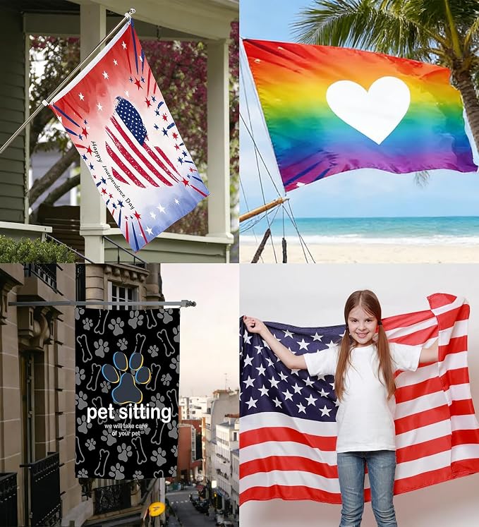 Custom Flag 2X3 Ft Custom Flags Add Your Photo/Text/Logo Customized Funny Flags - Image 5