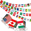 100 Countries String Flag, 95FT International Flags Bunting Banner, World Flag by SZCXTOP