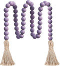 Meplait 39in Wood Bead Garland, Farmhouse Beads by Meplait