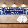 Lonfliness Personalized Birthday Banner Happy Birthday Party Decor Custom DIY by Lonfliness