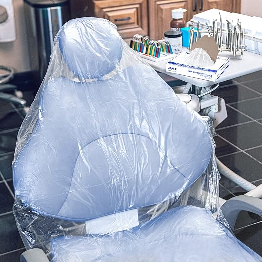 JMU 225 Pcs Dental Half Chair Cover - Image 6
