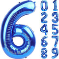 Number Balloons Navy Blue Balloons by United-UnicornsParty