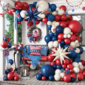Tesochye Red White and Blue Balloon Arch Kit, Patriotic Balloon Arch Kit | by Tesochye