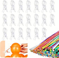 20 Pack Clips for Balloon Arch & 100 Pcs Long Skinny Balloons by Unknown