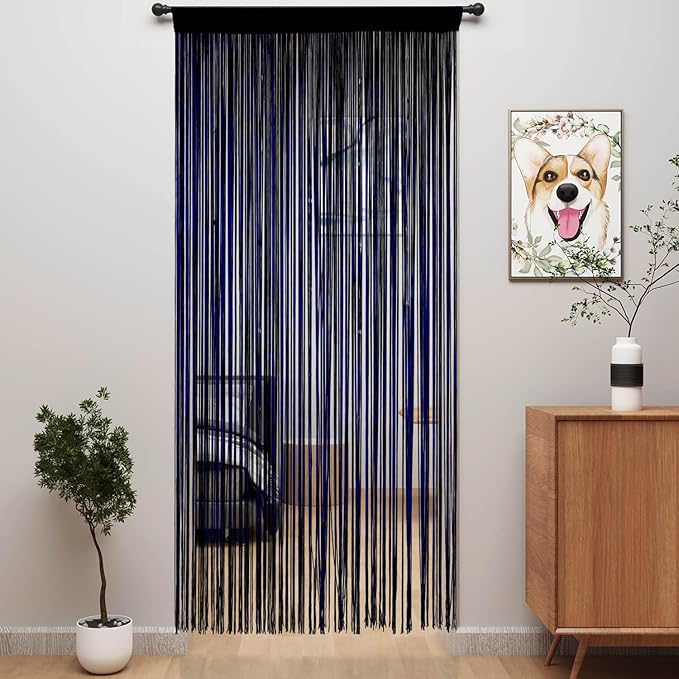 YIIBAII Door String Curtains Fringe Door Curtains by YIIBAII
