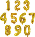 YPSelected 16 Inch Foil Mylar Number Balloons 0-9 by YPSelected
