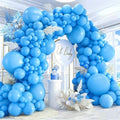 412pcs Light Blue Balloons Different Sizes 18 12 10 5 Inch, baby blue balloon by PAXILE