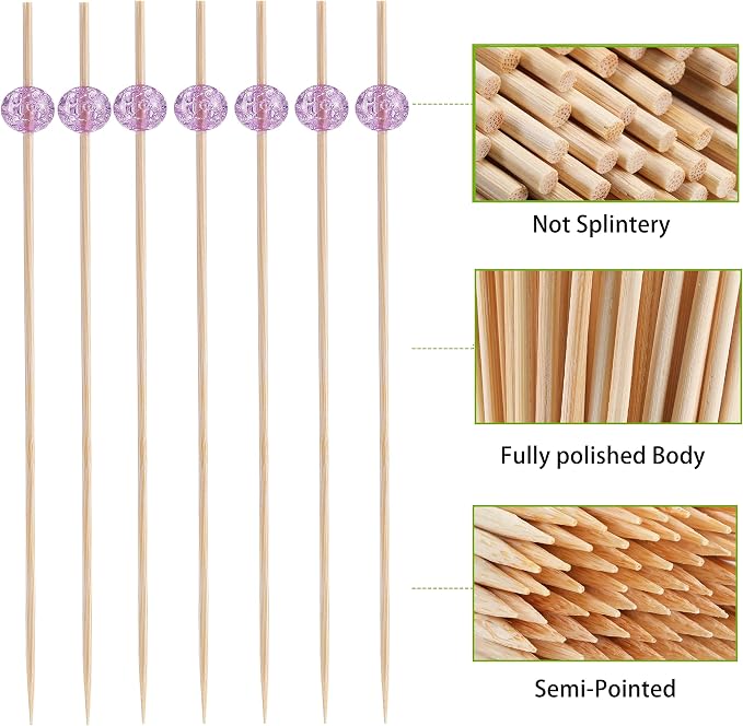 200 Pcs Cocktail Picks, Fancy Toothpicks - Image 6