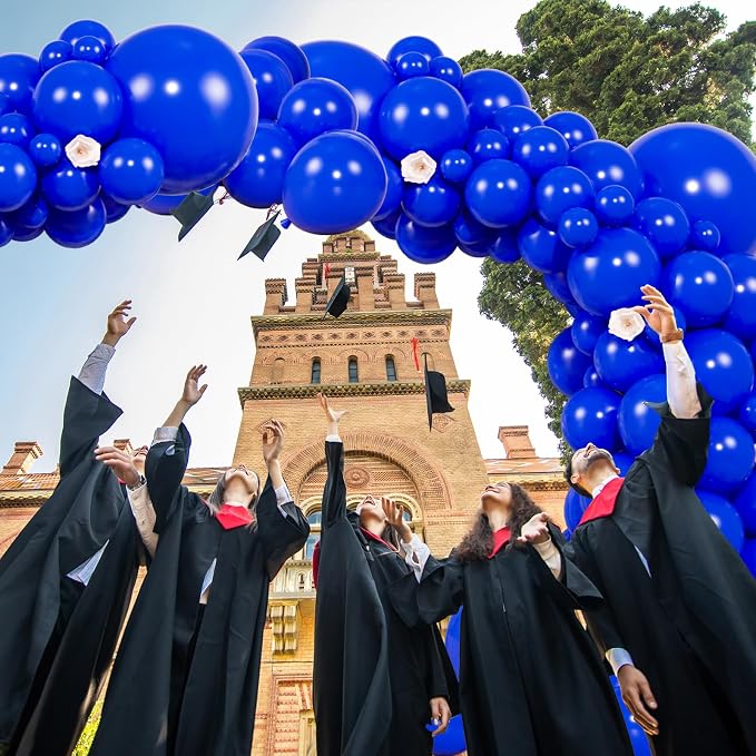 104pcs Royal Blue Balloon Garland Arch Kit Different Sizes 18/12/10/5 Inch | - Image 5
