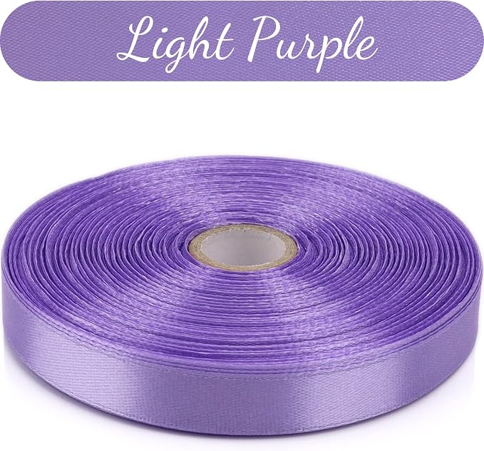 Nsilu 1/2 inch, Light Purple Ribbon - Image 5