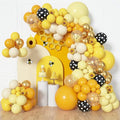 Amandir 153pcs Bee Balloon Arch Garland Kit Different Sizes | 18 12 10 5 inch by Amandir