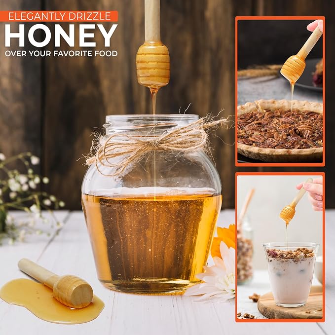 Gloriec 40 Pcs Honey Dipper Sticks - Image 6