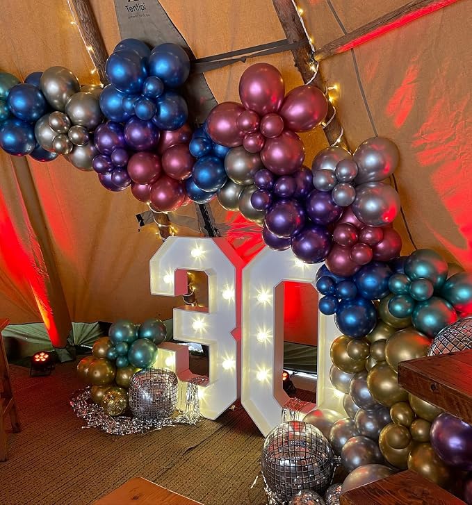 Disco Balloons Garland Arch Kit - Image 3