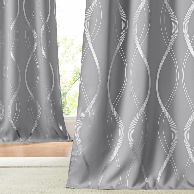 NICETOWN Blackout Curtains 72 inches Long, 2 Panels, 42 x 72 Inch, Microfiber by NICETOWN