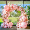 Double Stuffed Pearl Dusty Pink Balloon Garland Arch Kit | 18/12/10/5inch by Unknown