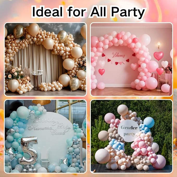 10 Pack Balloon Arch Clips, 3.5 Inch Clear Clips - Image 3