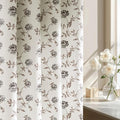 Beauoop Floral 100% Blackout Curtains by Beauoop