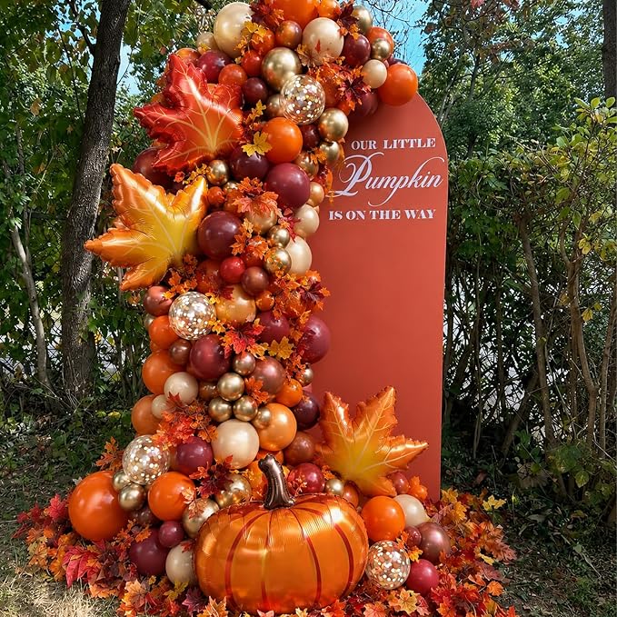 Fall Balloon Arch Kit for Fall Thanksgiving Decorations Indoor Outdoor | - Image 6