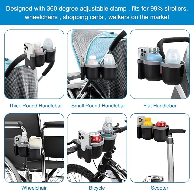 Accmor Stroller Cup Holder - Image 6