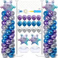 2 Sets Snow Party Balloon Column Stand Kit by Naozinebi
