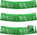 BEISHIDA Green Fringe Garland Banner 3Pack 30ft Wall Tinsel Foil Streamers | by Beishida