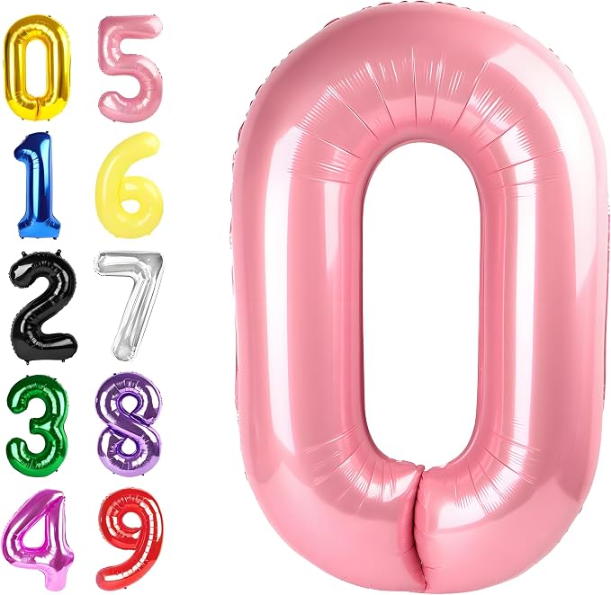 Happy Birthday Balloon 40 Inch Blue-Green 9 Balloon by Argthjy