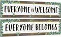 2 Pack Eucalyptus Classroom Decorations Welcome Back to School Banner Bulletin by ZOIIWA