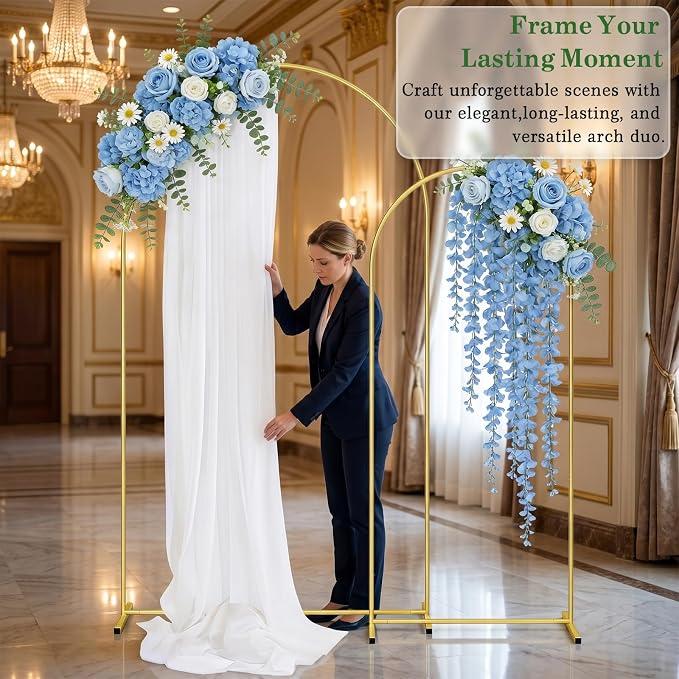 Arch Backdrop Stand 7.2FT+6FT Arcos para Decoracion De Fiestas Balloon Arch - Image 9