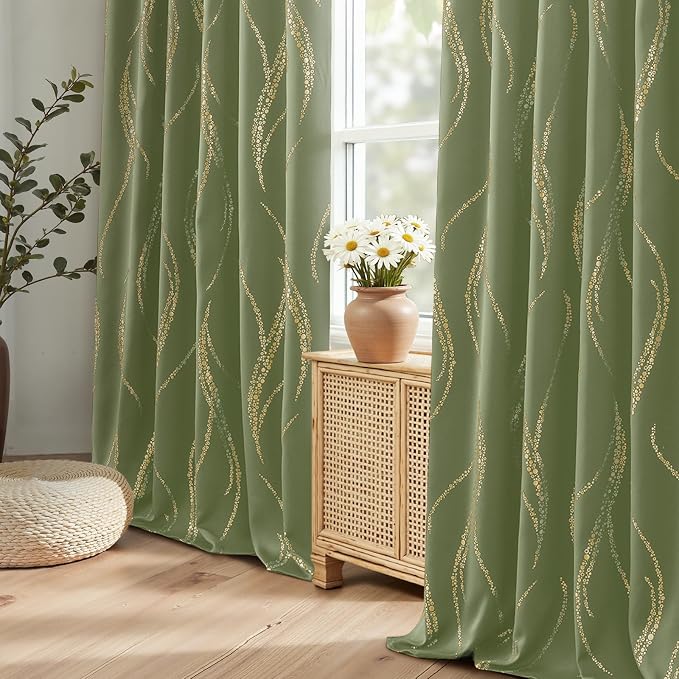 Yakamok Sage Light Blocking Curtains - Image 9