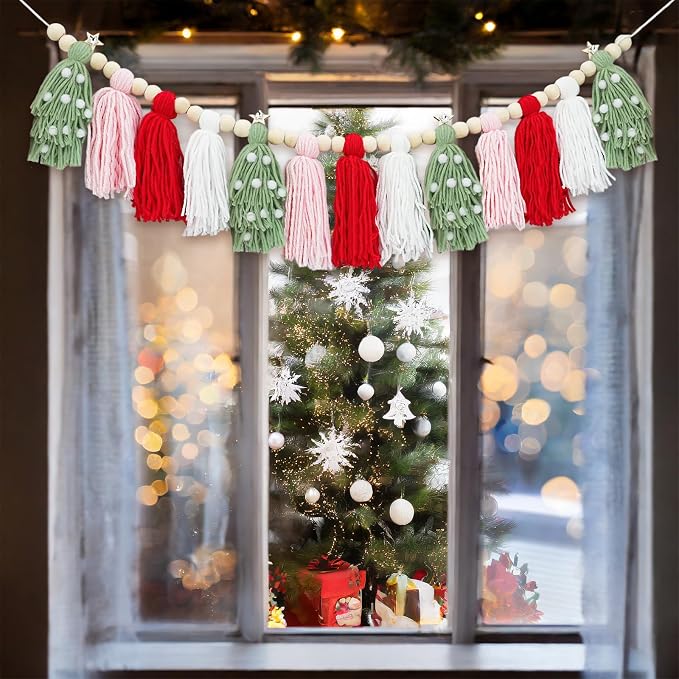 Boho Tassel Christmas Garland - Image 7