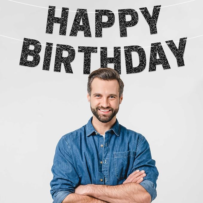 Pre-Strung Happy Birthday Banner - Image 3