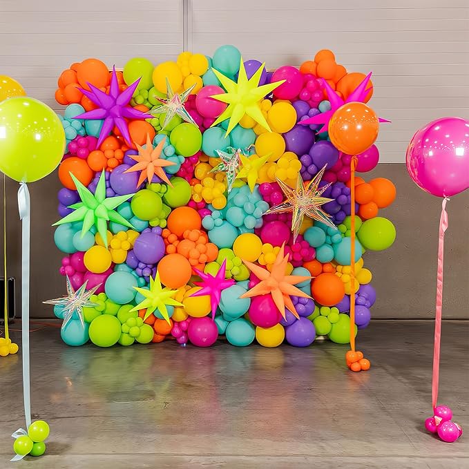 HILAVO Magic Balloon Garland 161 Pcs Assorted Colors Latex Balloons Arch Kit - Image 5