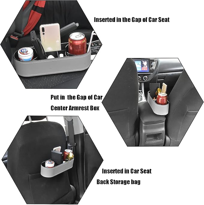 Console Side Pocket, Cup Holder - Image 7