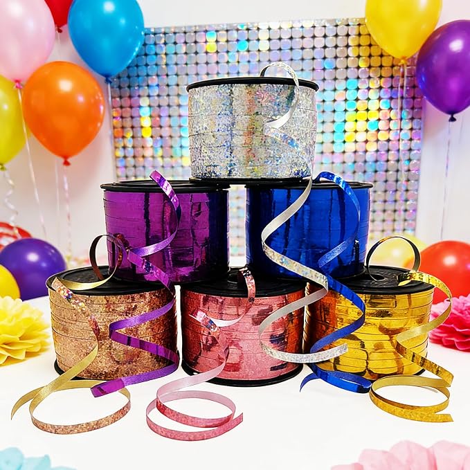 Decorative Curly Ribbon for Gift Wrapping, Party Balloon Decoration - Image 2