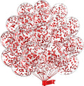 Red Confetti Balloons by MOXMAY
