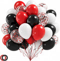 LovesTown Red Black and White Balloons by Lovestown