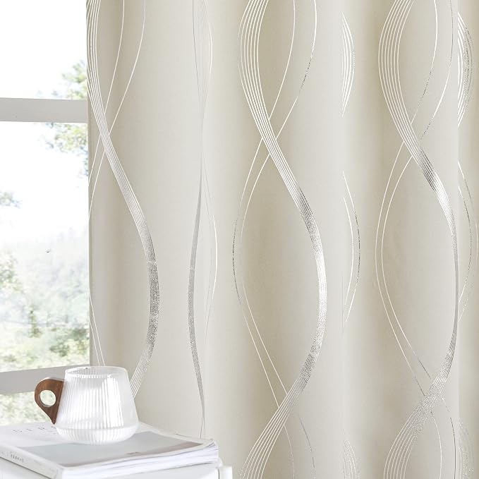 NICETOWN Bedroom Curtains Small Blackout Panels, Window Treatment Thermal by NICETOWN