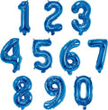 16 Inch Foil Mylar Number Balloons 0-9 by YPSelected