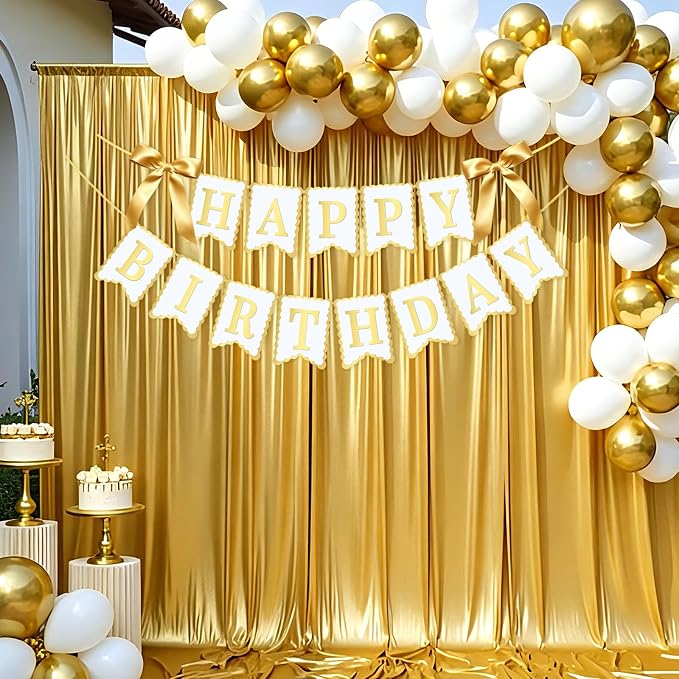 Bow Happy Birthday Banner for Bow Birthday Decorations Bows Garland for Women - Image 5
