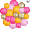 Paper Lanterns Party Decorations, Hanging Round Chinese Lanterns by Unknown
