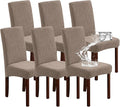 Waterproof Dining Room Chair Covers Set of 6 Slipcovers by Genina