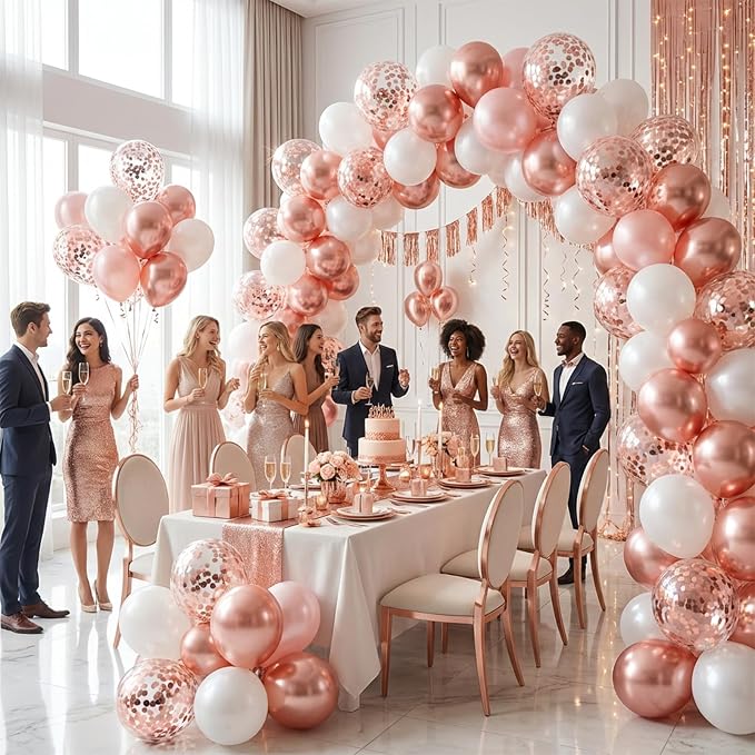 Rose Gold Balloons - Image 5