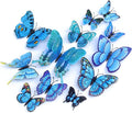 OPSEAM 3D Butterfly Wall Decor Butterfly Decorations Stickers by Opseam