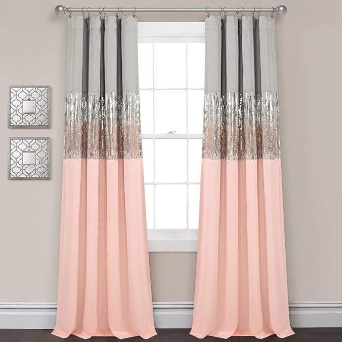 Lush Decor Night Sky 100% Blackout Window Curtain Panel Single 42"W x 84"L by LushDecor