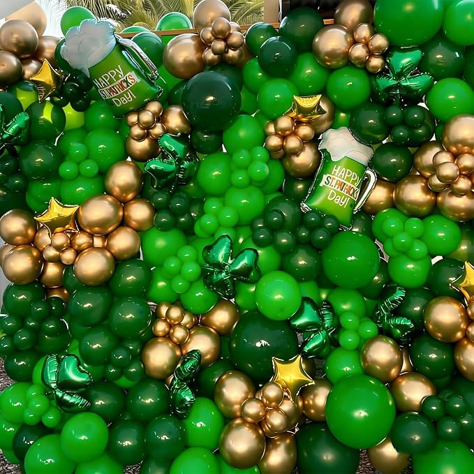 Green Balloon Arch Kit, Summer Party, St. Patrick's Day Decoration - Image 7
