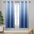 DWCN Blue Ombre Curtains for Bedroom by DWCN