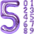 Number Balloons for Birthday Decorations by United-UnicornsParty