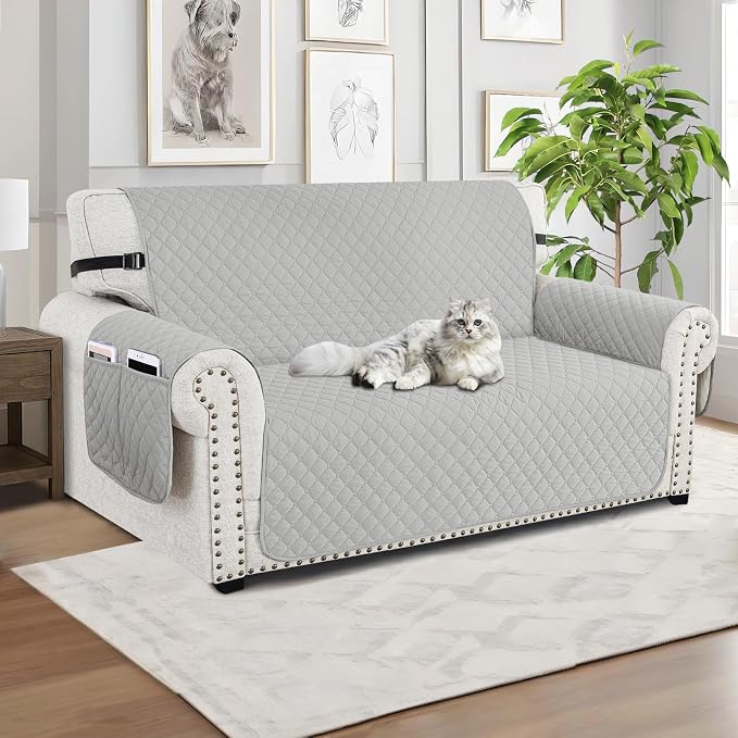 XINEAGE Loveseat Sofa Cover Waterproof Couch Covers - Image 2